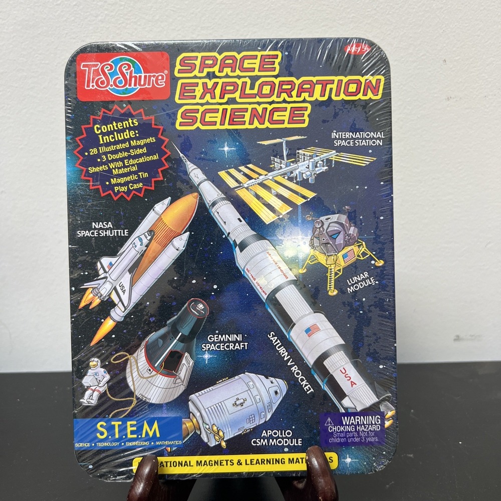 Space Exploration Science STEM Kit - T.S. Shure Learning Guide SEALED NIB